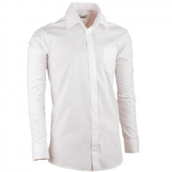 Smetanová pánská košile s dlouhým rukávem slim fit Aramgad 30280