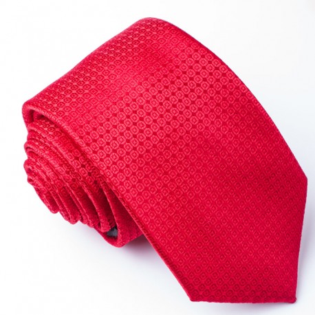 Pánská červená kravata Rene Chagal 93146
