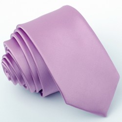 Slim lila kravata Greg 99161